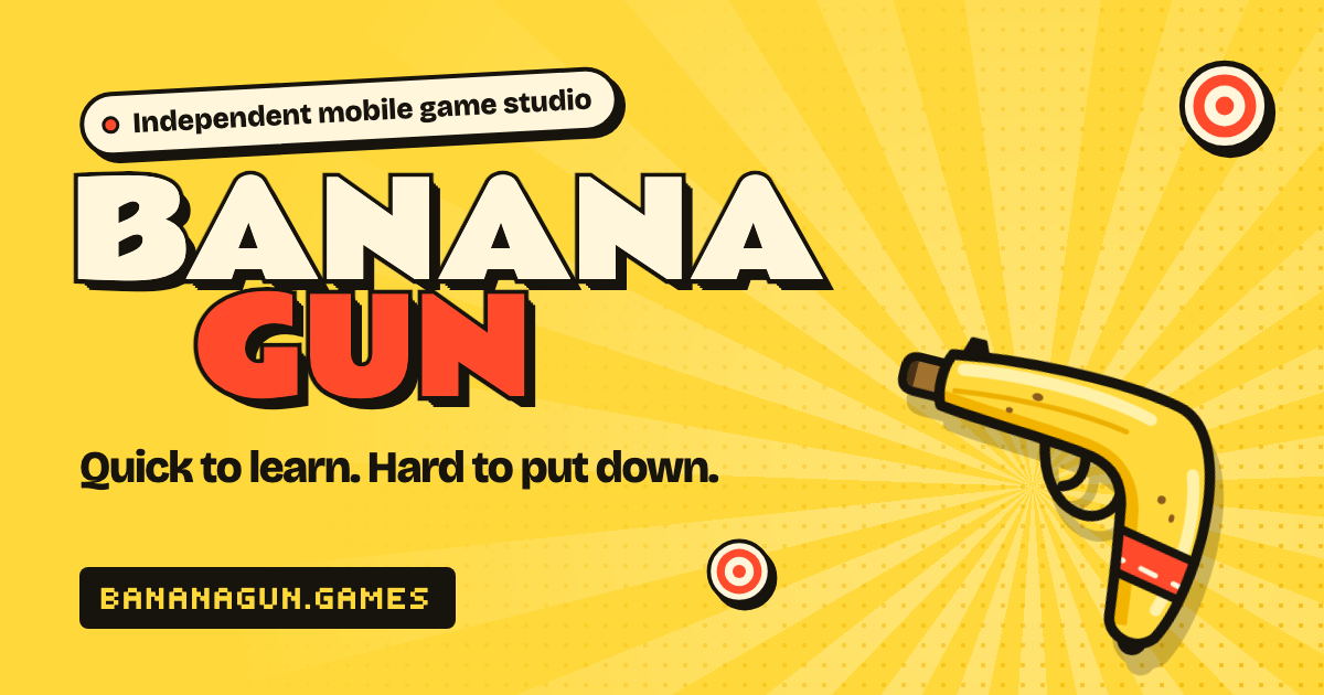 Unity Gun Game Bananagun — Independent mobile game studio